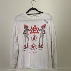 Poppy Signed concert merch t-shirt long sleeve